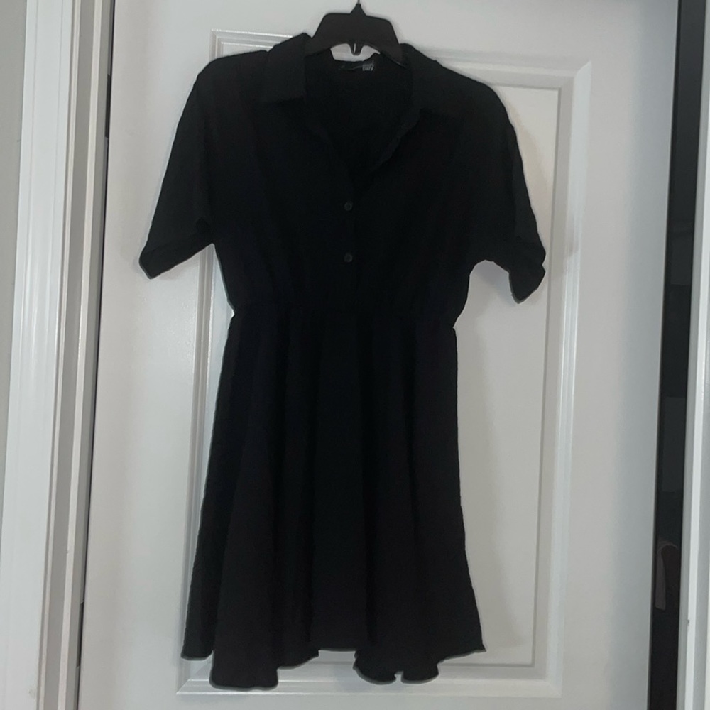 Juniors button dress (977)